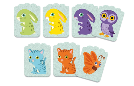 Little match Juego de cartas Djeco - Imagen 2