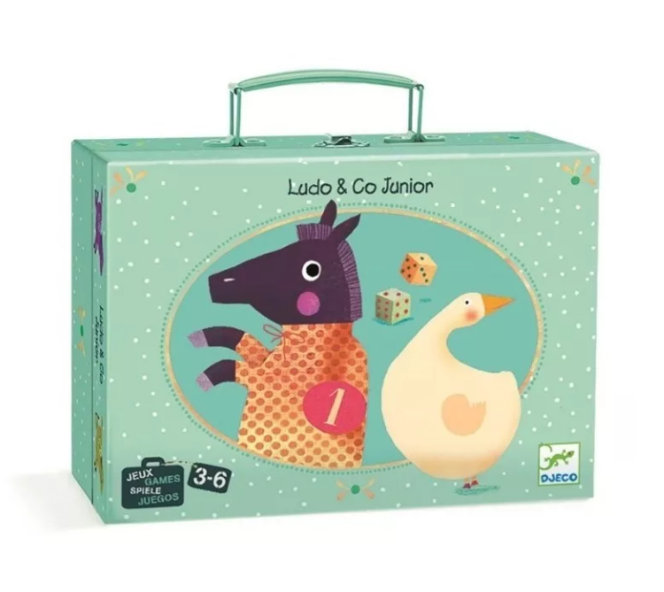 Ludo y juego de la Oca Djeco