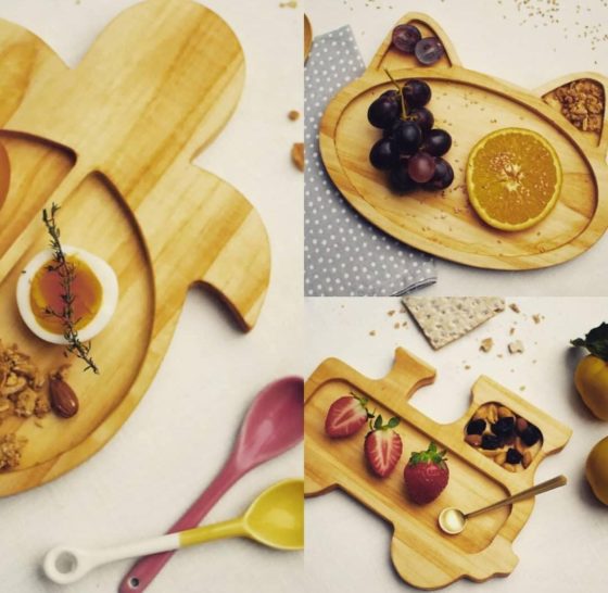 Plato de madera con reparticiones - Imagen 7