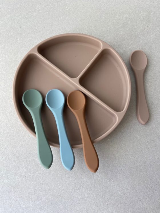 Plato de silicona con reparticiones y ventosa - Storki - Imagen 3