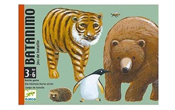 Batanimo Juego de cartas Djeco
