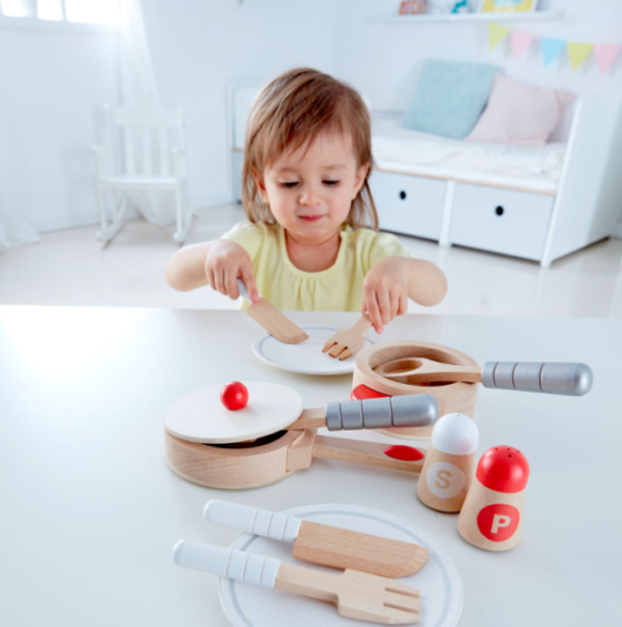 Juego Set De Cocina En Madera Hape kit de cocina - Imagen 2