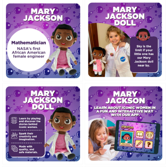 Muñeca Pequeñas Rebeldes Mary Jackson - Imagen 2