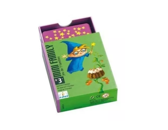 Mini Family Juego de cartas Djeco - Imagen 3