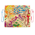 Laberinto magnético tablero de madera Animales - Hape