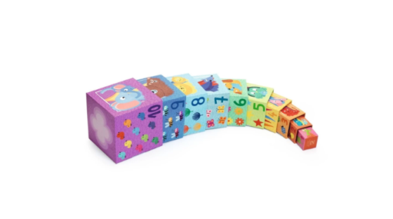 10 cubos apilables Djeco - Imagen 4