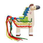 Juego de enhebrar Caballo Pony en madera Hape - Imagen 4
