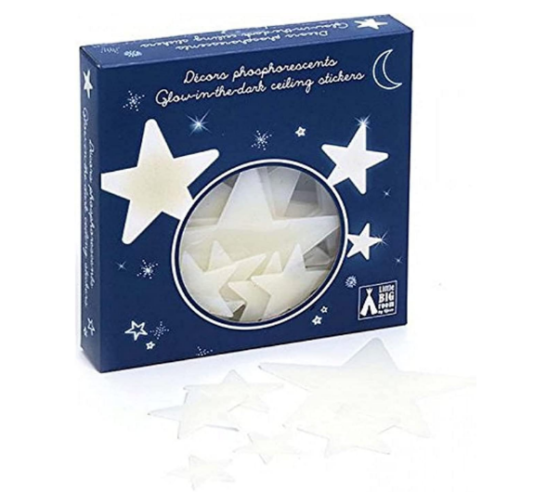 Estrellas fosforescentes para decorar el cuarto - Djeco