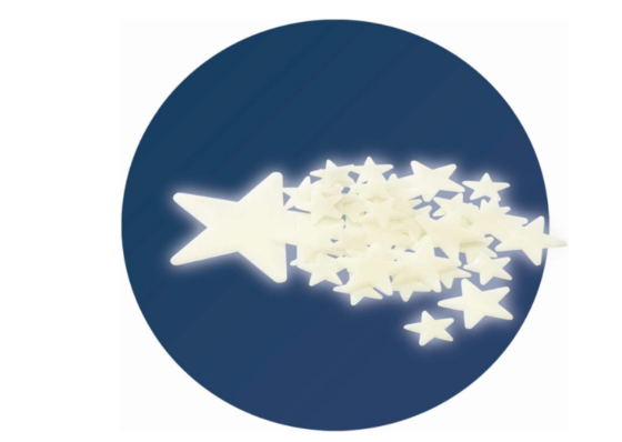 Estrellas fosforescentes para decorar el cuarto - Djeco - Imagen 3