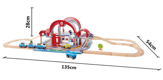 Pista Gran estación terminal de trenes - Hape - Imagen 8