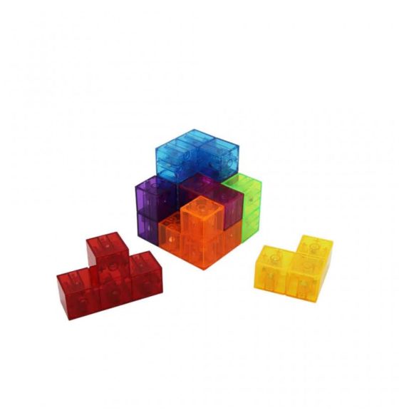 IMACUBE - 7 piezas magnéticas + 54 tarjetas de desafíos - Imagen 2