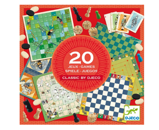 kit 20 Juegos clásicos de Djeco