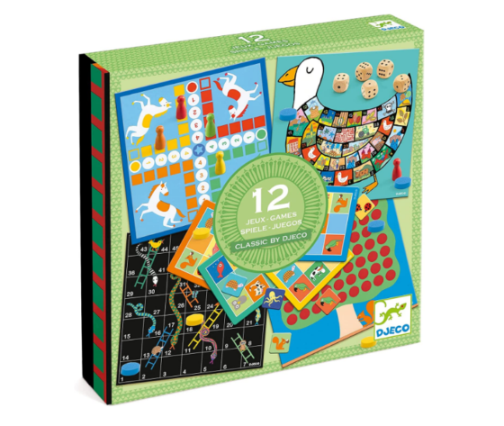 Kit 12 juegos clásicos de Djeco - Imagen 4