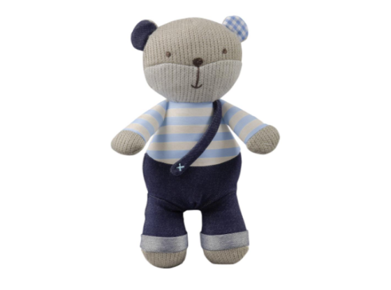Peluche osito con sonajero  Storki