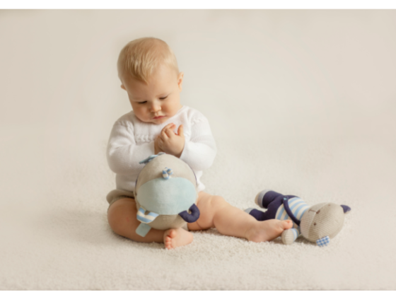 Peluche osito con sonajero  Storki - Imagen 3