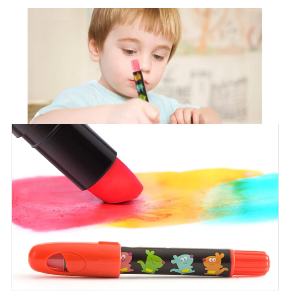 Crayones Silky 3 en 1, lavables x24 colores - Imagen 2