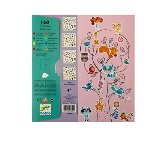 Stickers animales del bosque Djeco - Imagen 3