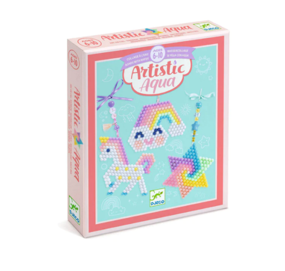 Kit para hacer colgantes Arco iris - Artistic Aqua - Djeco