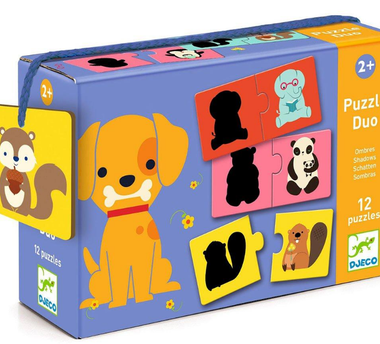 Puzzle dúo sombras - Djeco