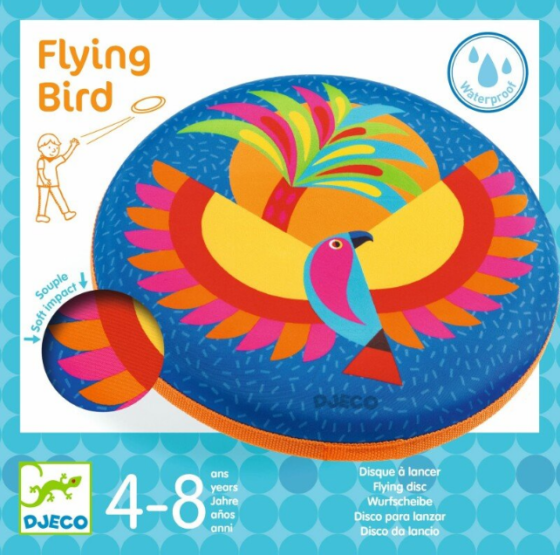 DISCO VOLADOR PÁJARO DJECO