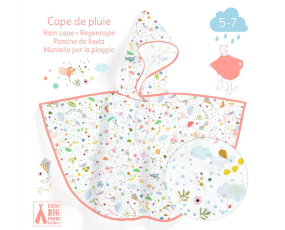 Pilot capa de lluvia 5-7 años Lightness Djeco