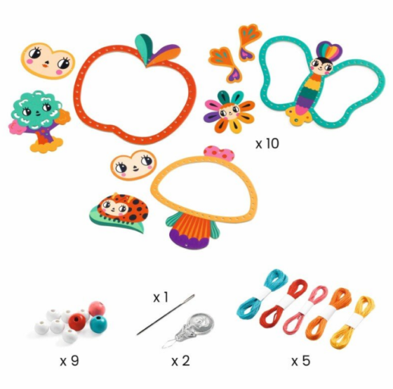 Kit para hacer colgantes Djeco - Imagen 2