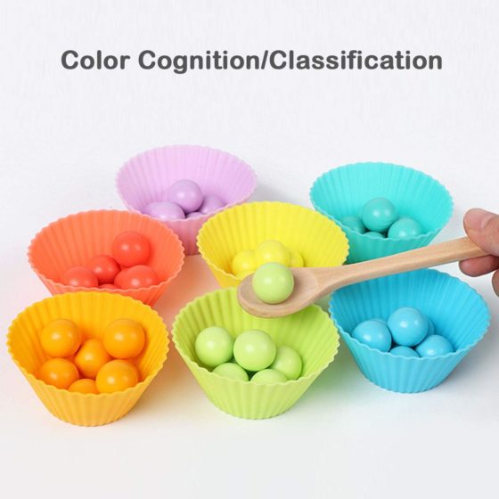 Tablero de cuentas para trabajar cantidades, colores y motricidad. - Imagen 6