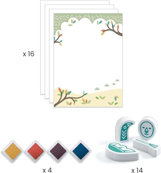 Kit de sellos de Animales DJECO - Imagen 2