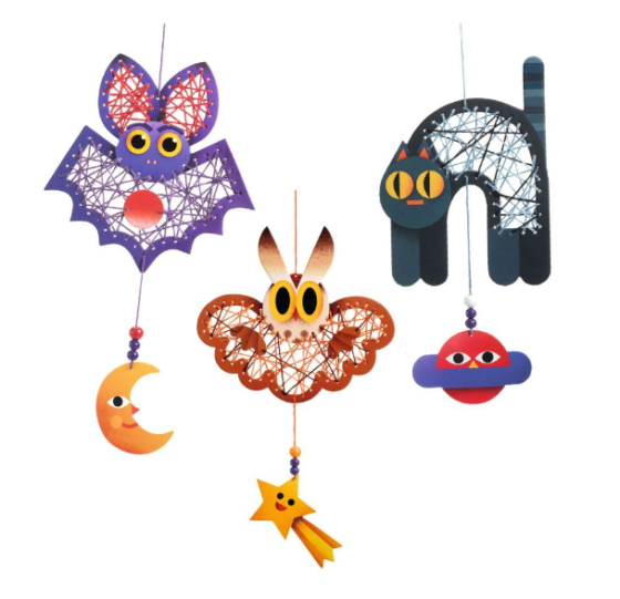 Atrapasueños decorativos de cuerdas  - DJECO - Imagen 2