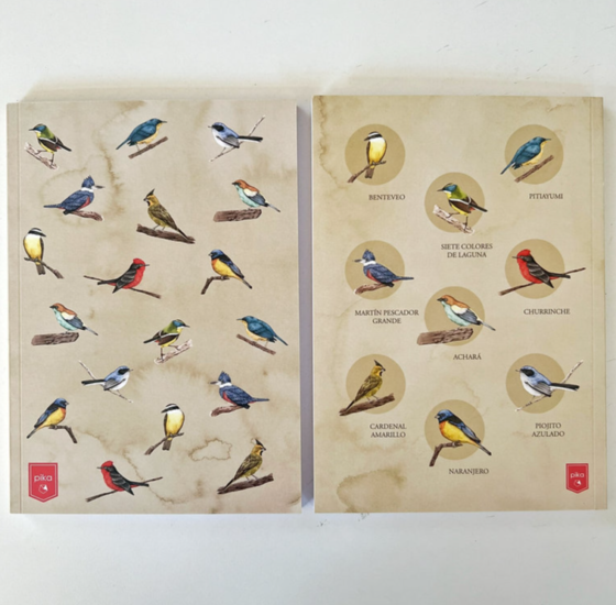 Cuaderno/ libreta Aves del Uruguay Pika - Imagen 3