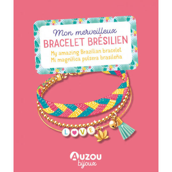 Kit para armar una pulsera brasileña 3 en 1 Auzou - Imagen 3