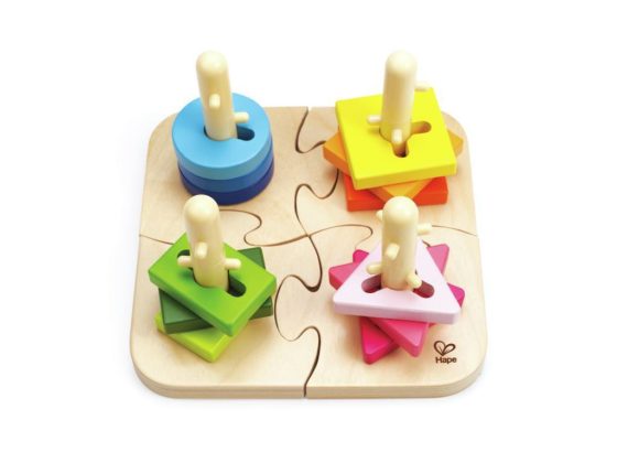 Puzzle de madera Creativo de Encastre - Hape