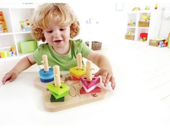 Puzzle de madera Creativo de Encastre - Hape - Imagen 2