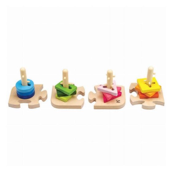 Puzzle de madera Creativo de Encastre - Hape - Imagen 5