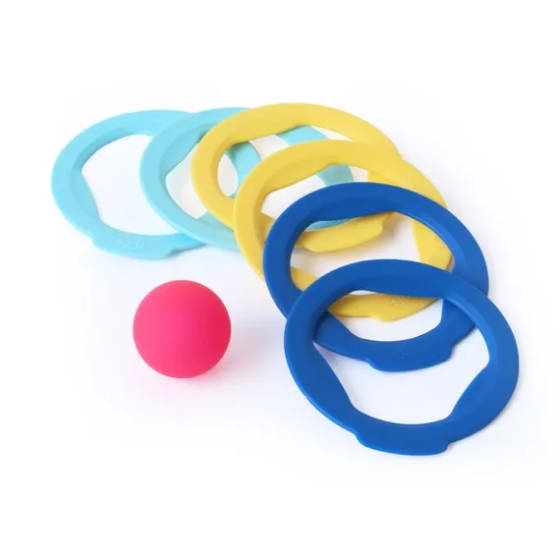 Ringo - 6 aros + 1 pelota = 100 formas de jugar
