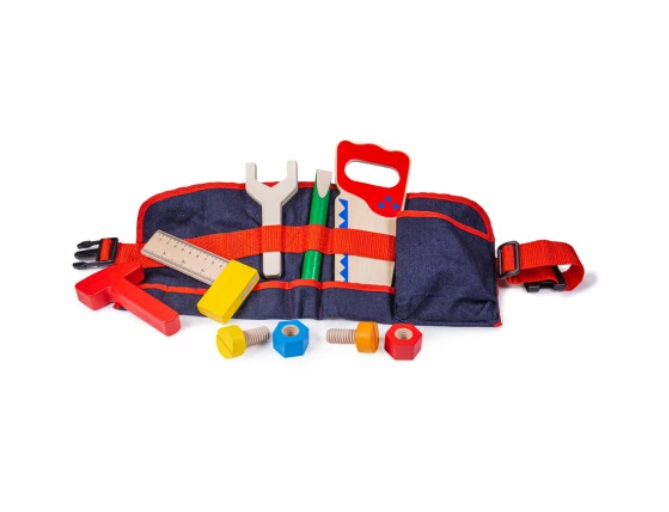 Juego Cinturón De Herramientas en madera