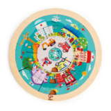 Puzzle Circular De Trabajos - Hape