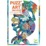 Puzzle Silueta Caballo De Mar 350 piezas_ Djeco