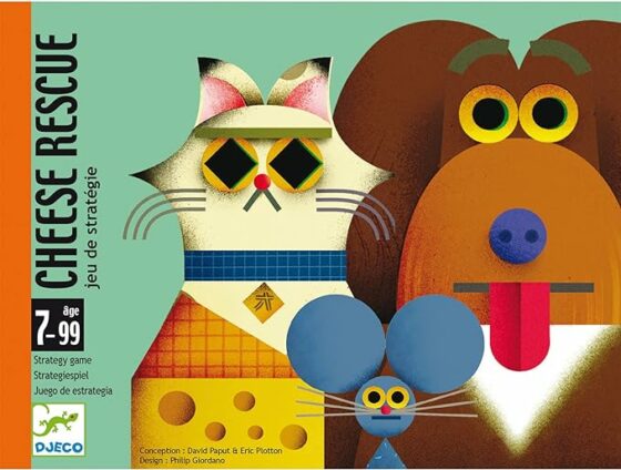 Cheese Rescue Juego de Mesa _Djeco