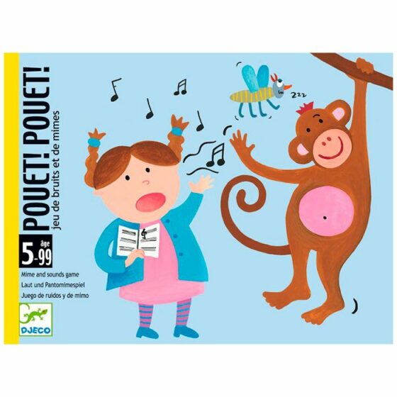Pouet! Pouet! Juego de Mesa _Djeco