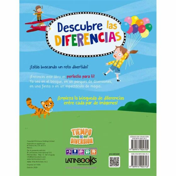 Libro - Descubre las diferencias - Imagen 3