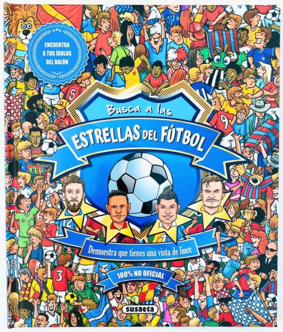 Libro - Busca a las estrellas de fútbol