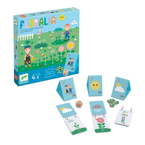 Juego de Mesa Memoria - Floralia - Djeco - Imagen 3