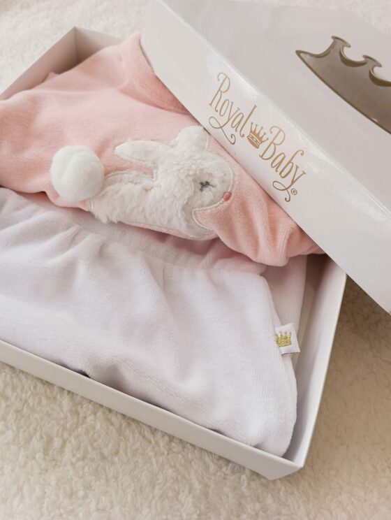 Conjunto Plush, pelele + buzo - Conejita pompón - 100% Algodón - Imagen 9