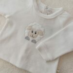 Conjunto Plush, pelele + buzo - Oveja - 100% Algodón - Imagen 2