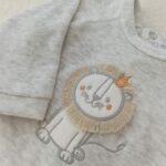 Conjunto Plush, pelele + buzo - León - 100% Algodón - Imagen 2