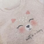 Conjunto de felpa - Gatita rosa - 100% algodón - Imagen 5