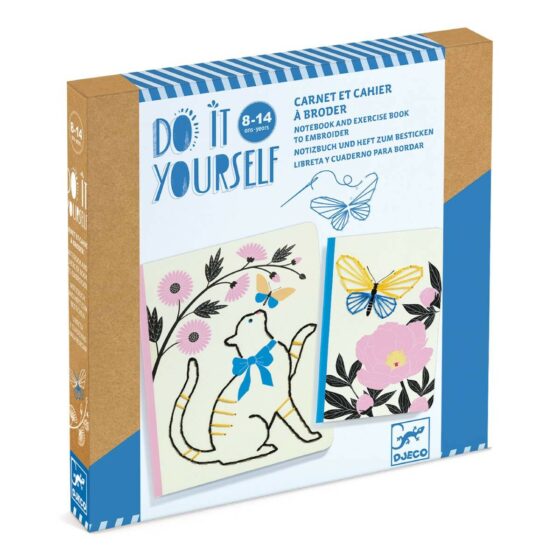 DIY: Libreta y Cuaderno para Bordar - Djeco - Imagen 2