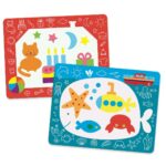 Láminas para colorear con agua Djeco - Imagen 2
