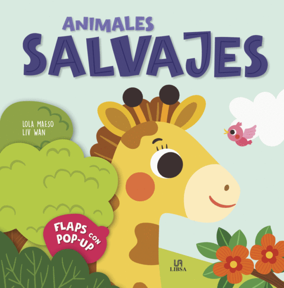 Libro 3D Pop Up - ANIMALES SALVAJES - Libsa